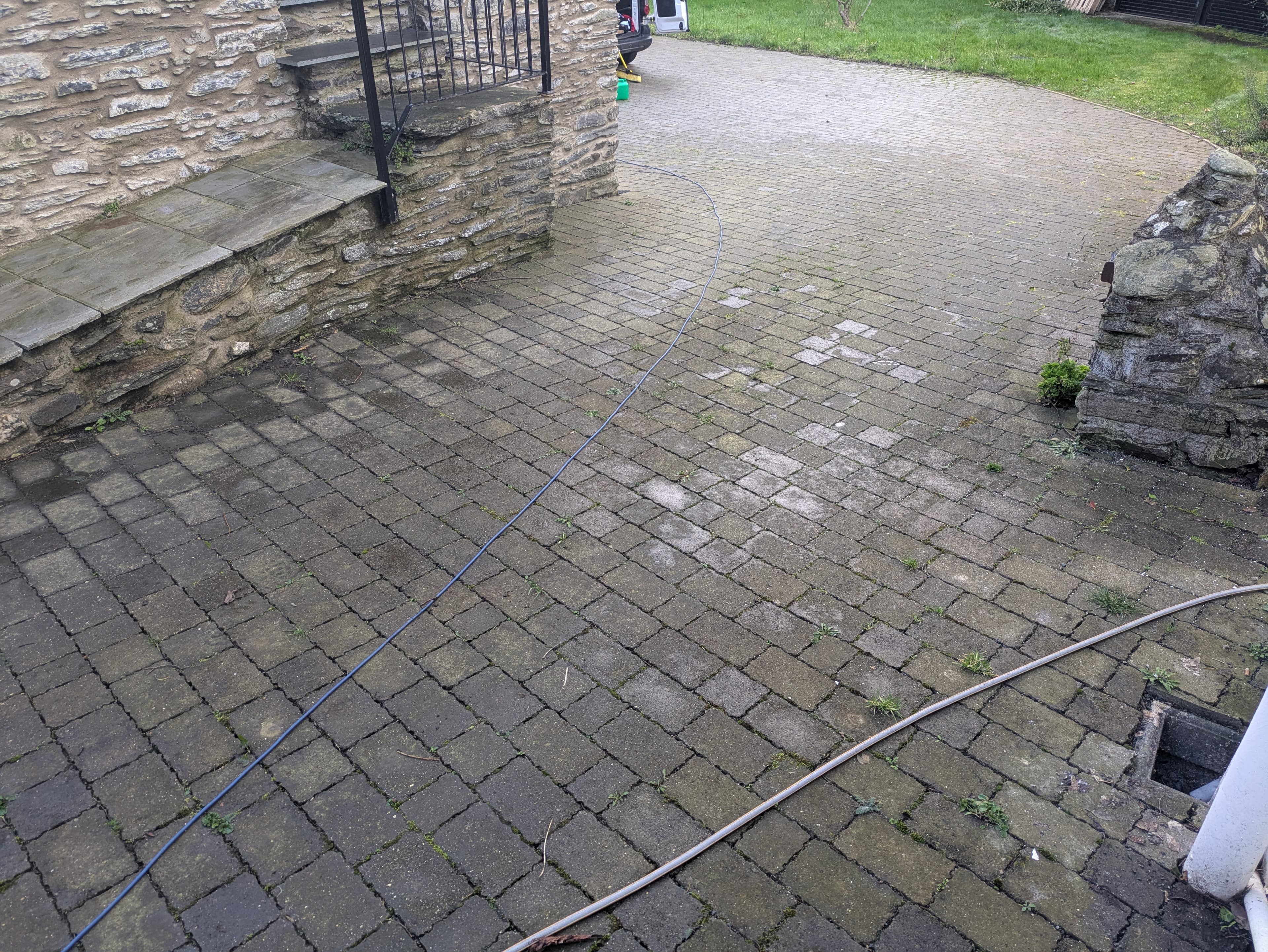 Large property clean, south of island - Bright Pressure Washing project image
