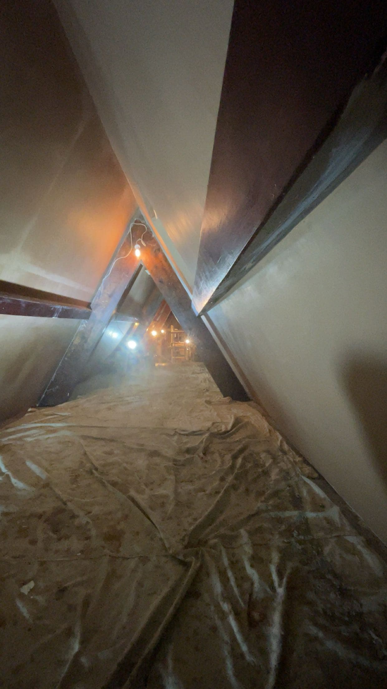 Port Erin attic conversion - Manxman plastering project image