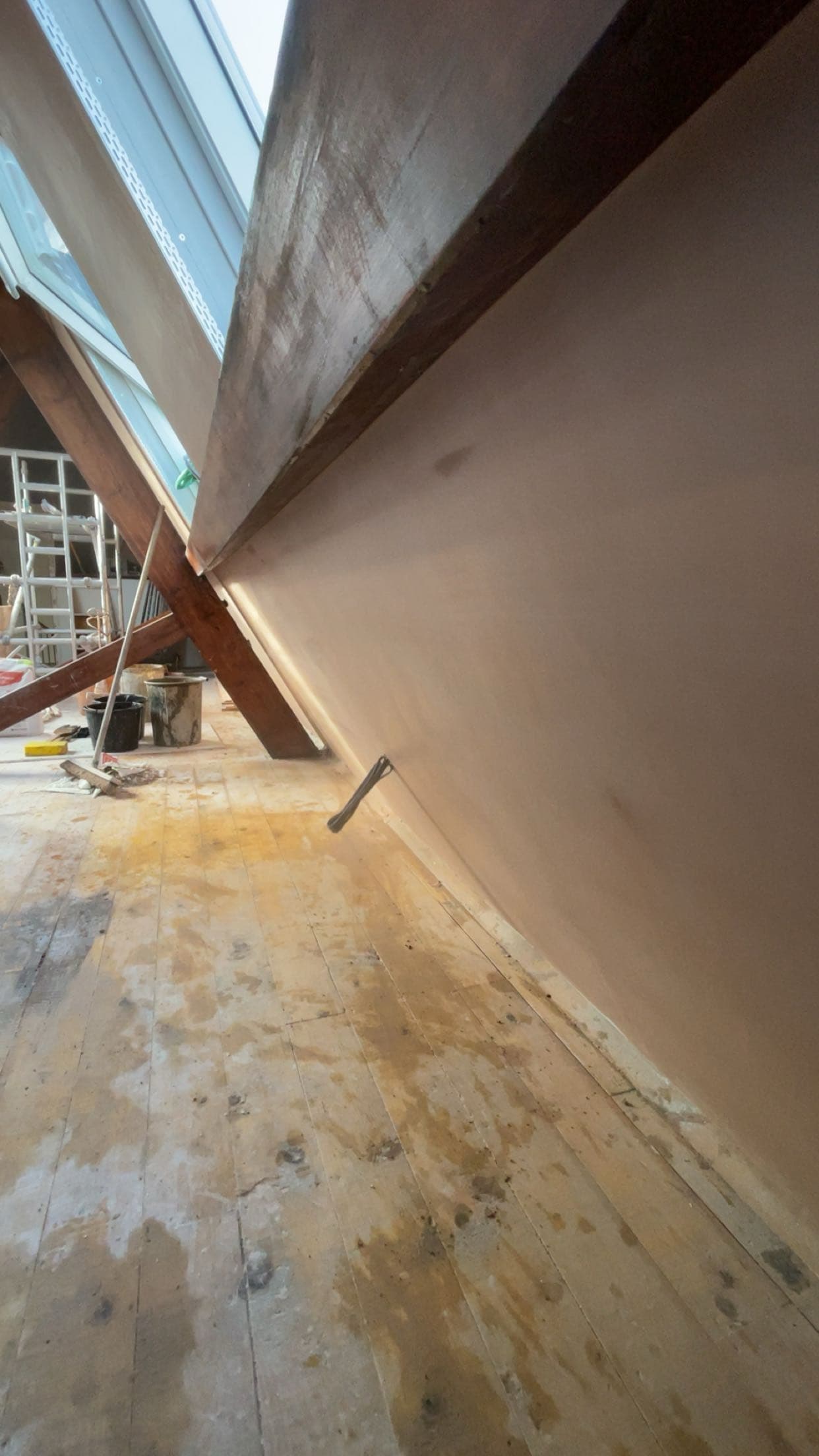 Port Erin attic conversion - Manxman plastering project image