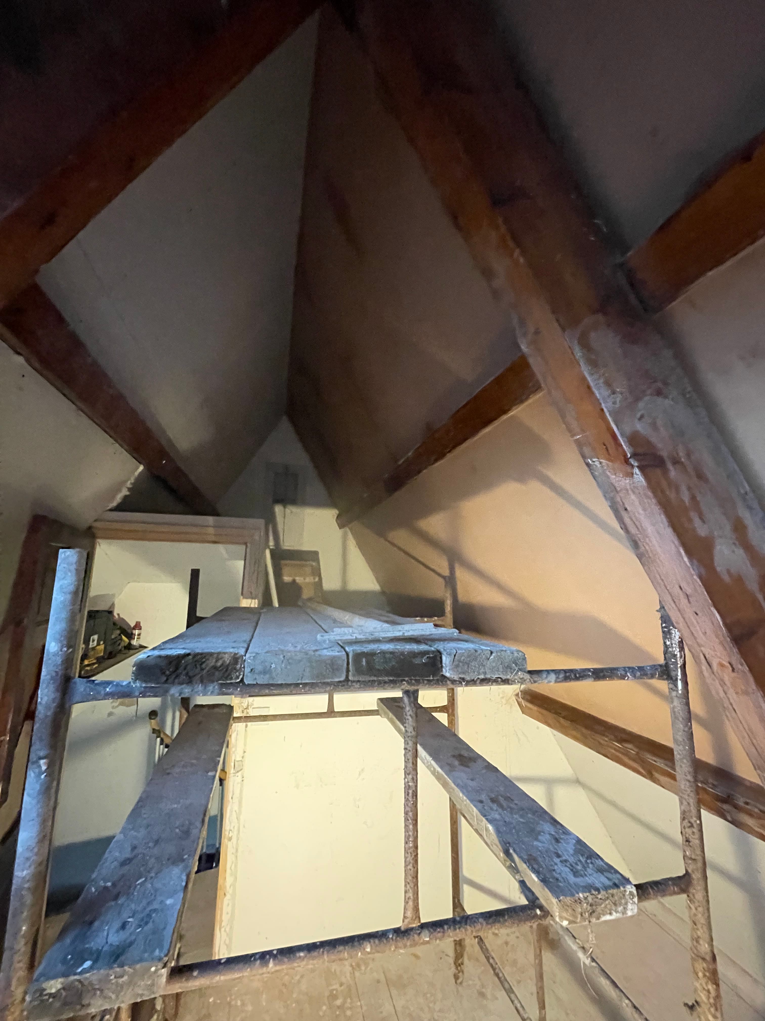 Port Erin attic conversion - Manxman plastering project image