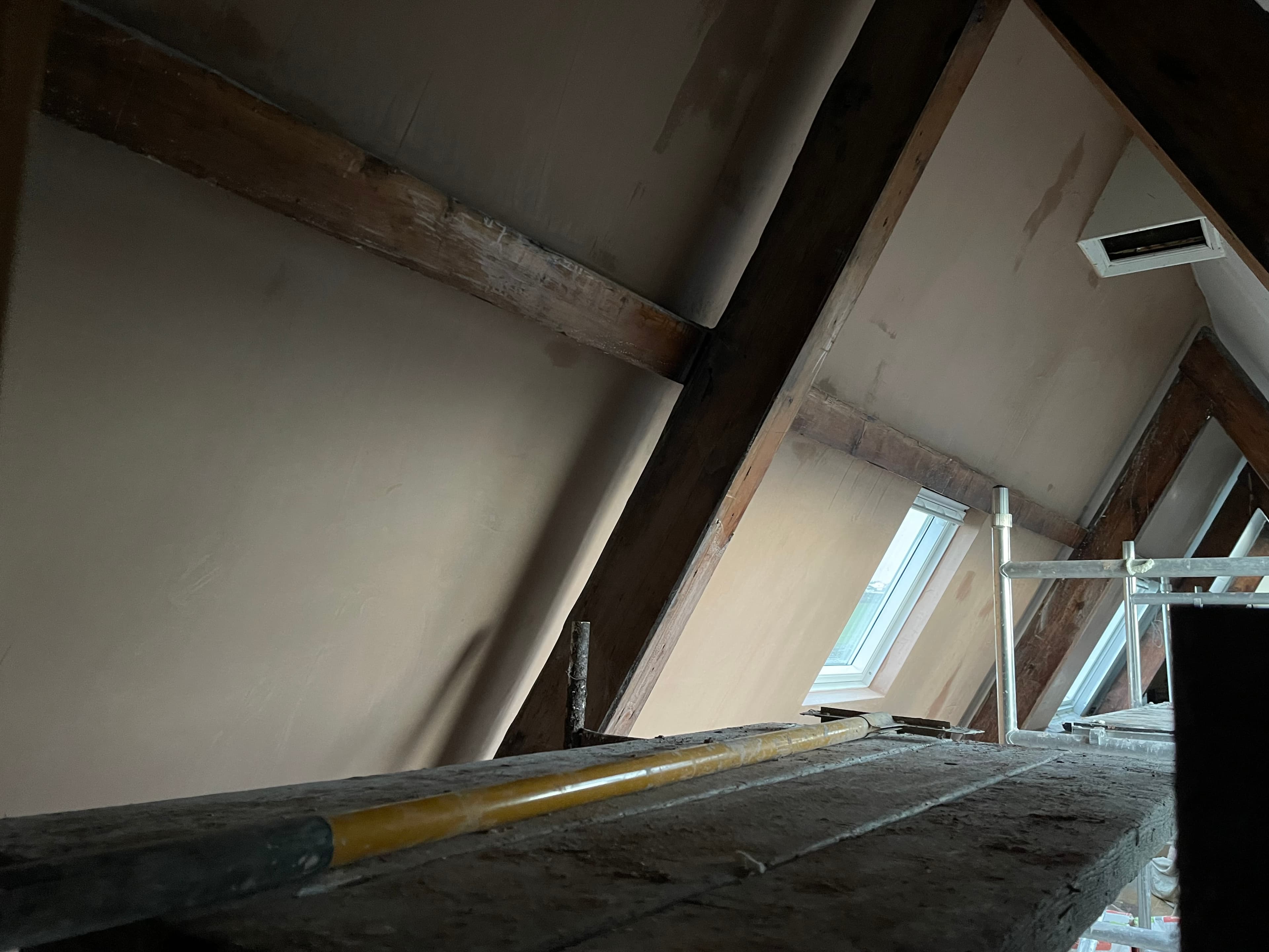 Port Erin attic conversion - Manxman plastering project image