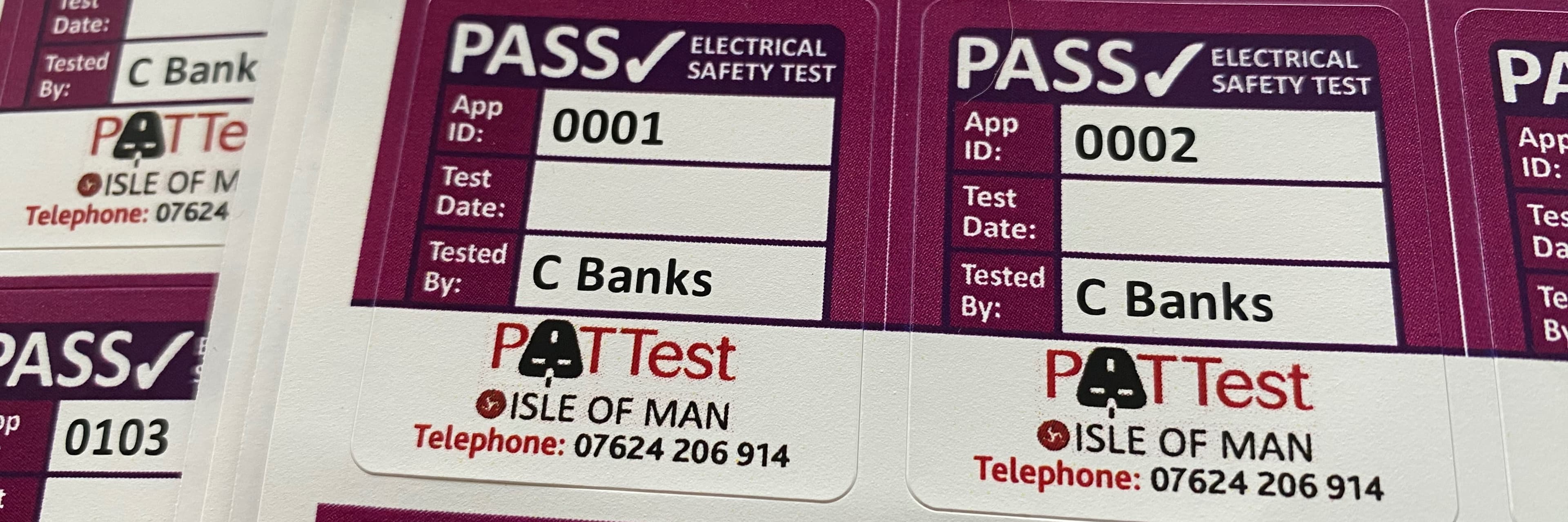 Pat Test Isle of Man
