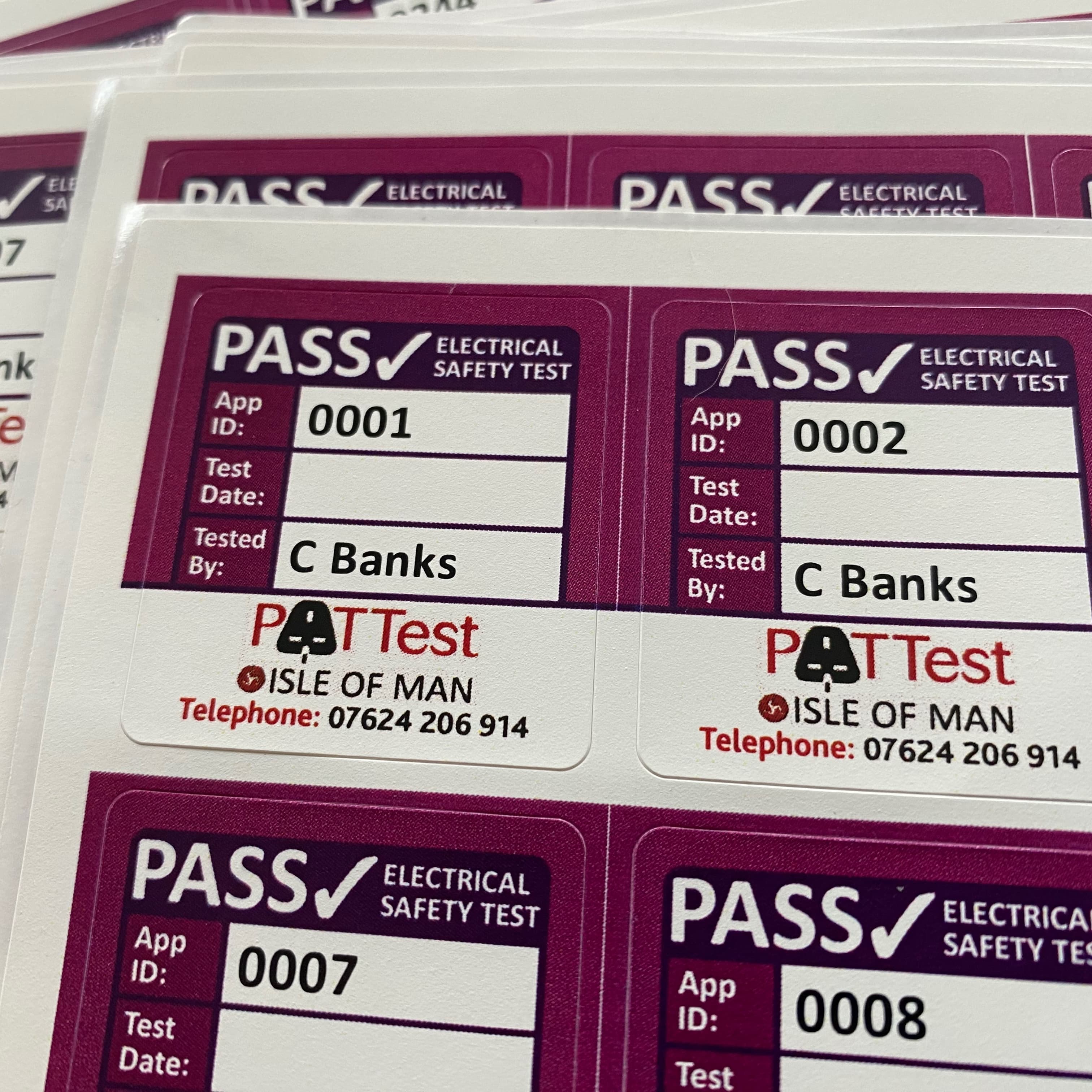 Pat Test Isle of Man